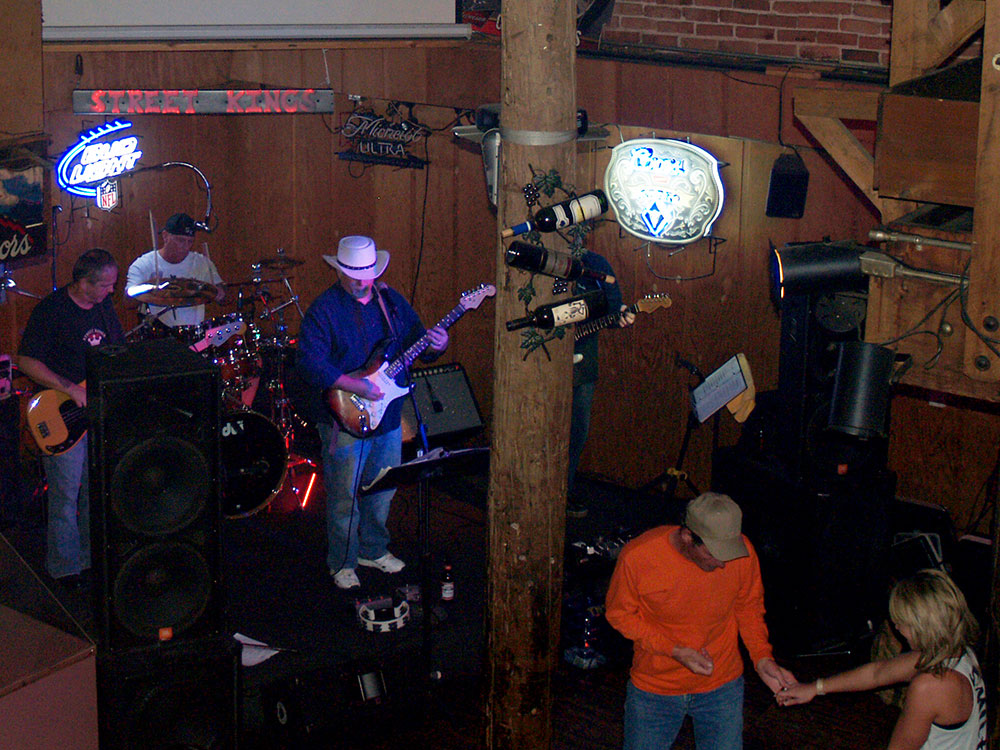 event photo, cropped in and lightened up