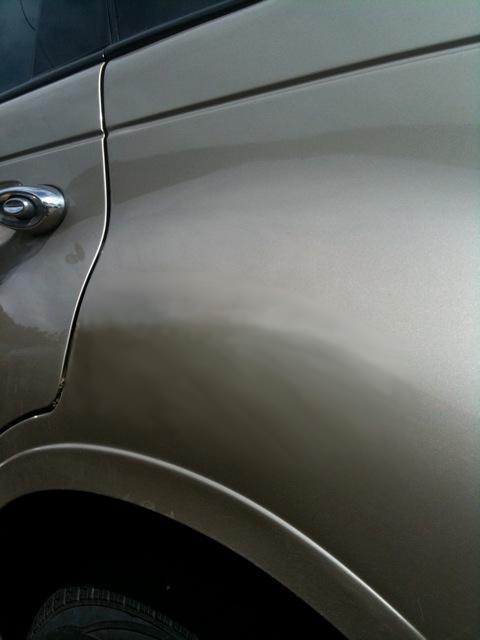 smoothed fender